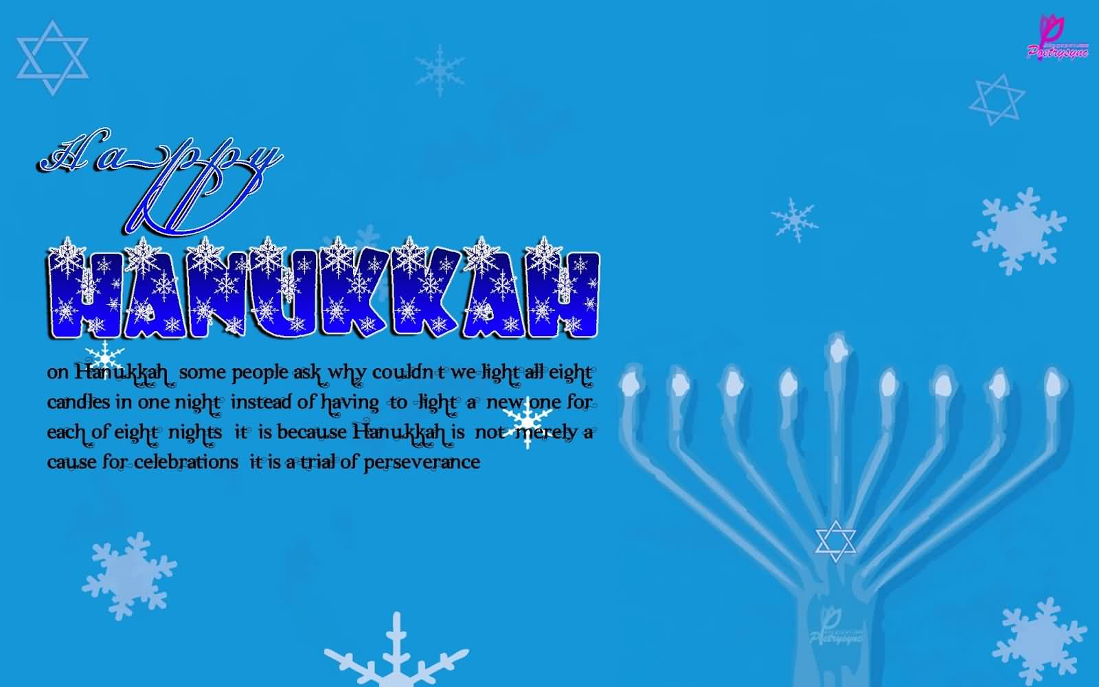 Happy Hanukkah Wishes Picture.