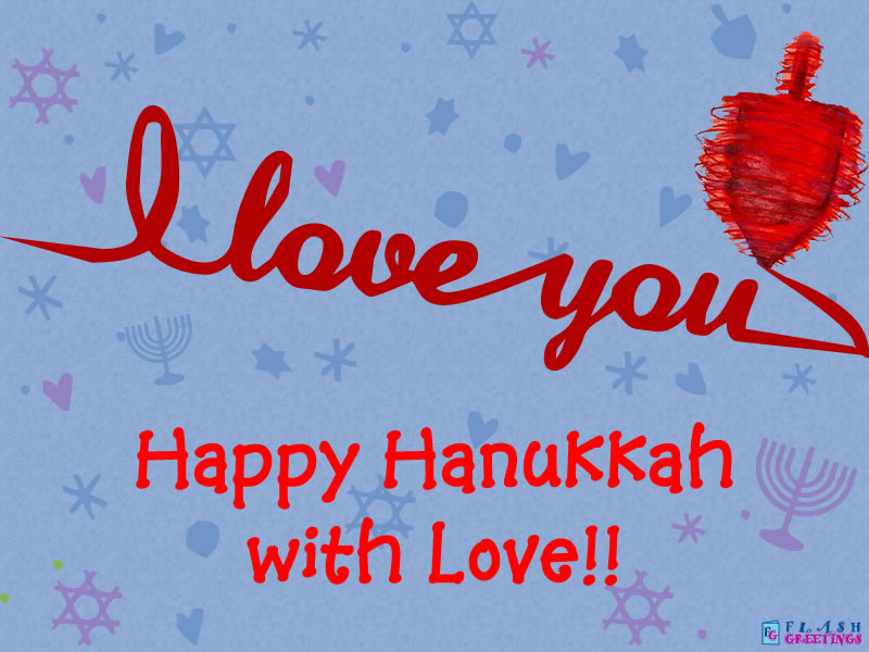 Happy Hanukkah With Love