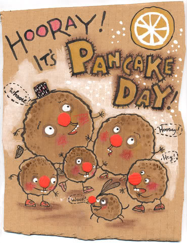 Hooray It’s Pancake Day Card