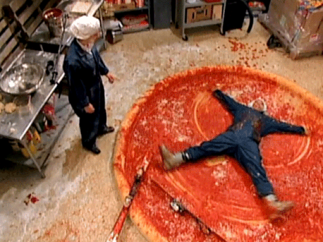 How To Make Big Pizza Funny Picture