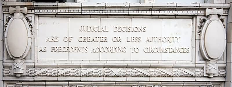 Judicial decisions are of greater or less authority as precedents, according to circumstances