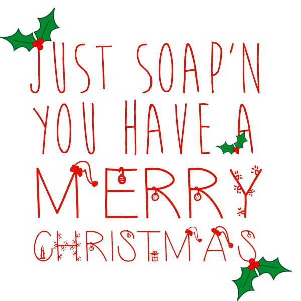 Just Soap You Have A Merry Christmas
