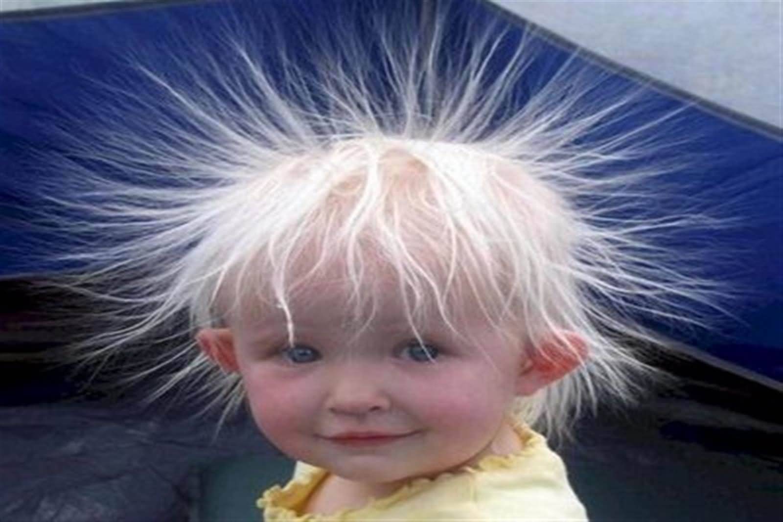 Kid With Funny Hairstyle Picture