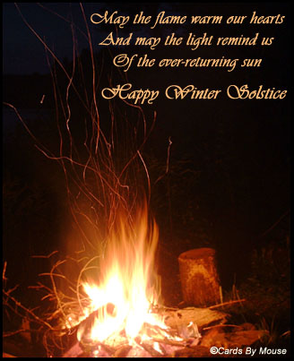 May The Flame Warm Our Hearts And May The Light Remind Us Of The Ever-Returning Sun Happy Winter Solstice