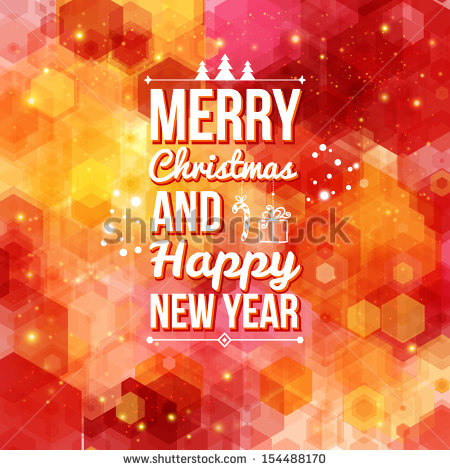 Merry Christmas And Happy New Year Card (2)