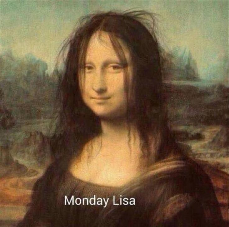 Monday Lisa Funny Image