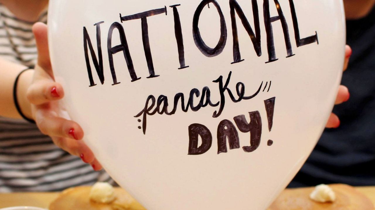 National Pancake Day Balloon Picture