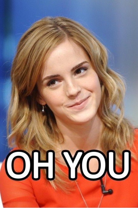 Oh You Funny Emma Watson Picture