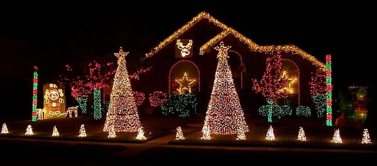 Outdoor Lighting Decoration For Christmas