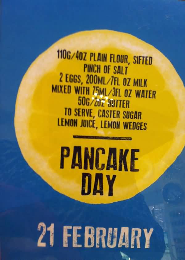 Pancake Day Wishes And Recipe