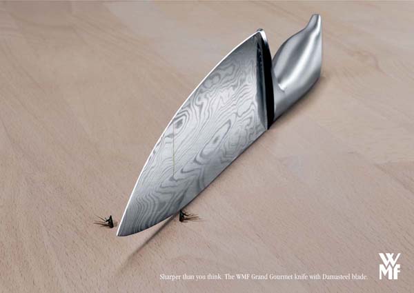 Sharpest Then You Think Funny Knife Advertisement