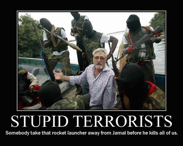 Stupid Terrorists Funny Picture