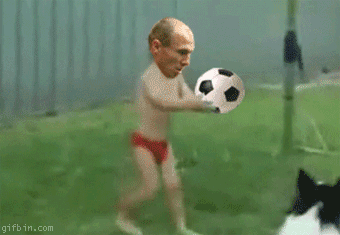 Trying To Hit Soccer Funny Gif