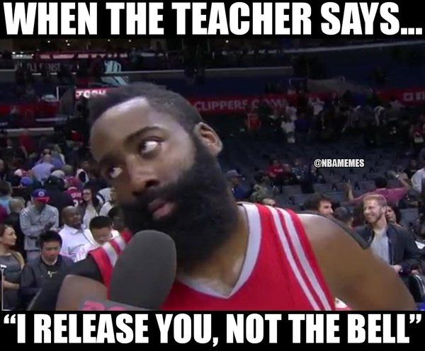 When The Teacher Says.. I Release You, Not The Bell Funny Meme