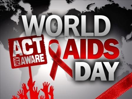 World Aids Day Act HIV Aware