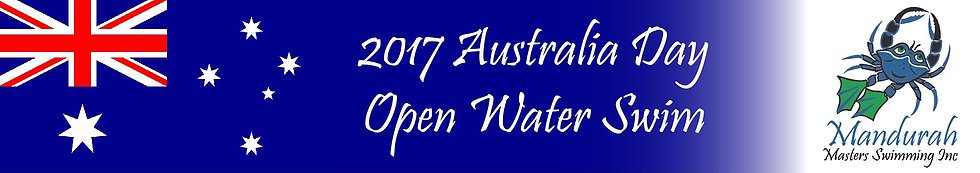 2017 Australia Day Open Water Swim Header Image