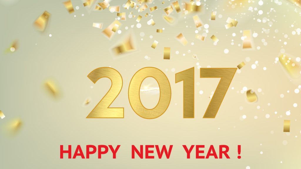2017 Happy New Year Card