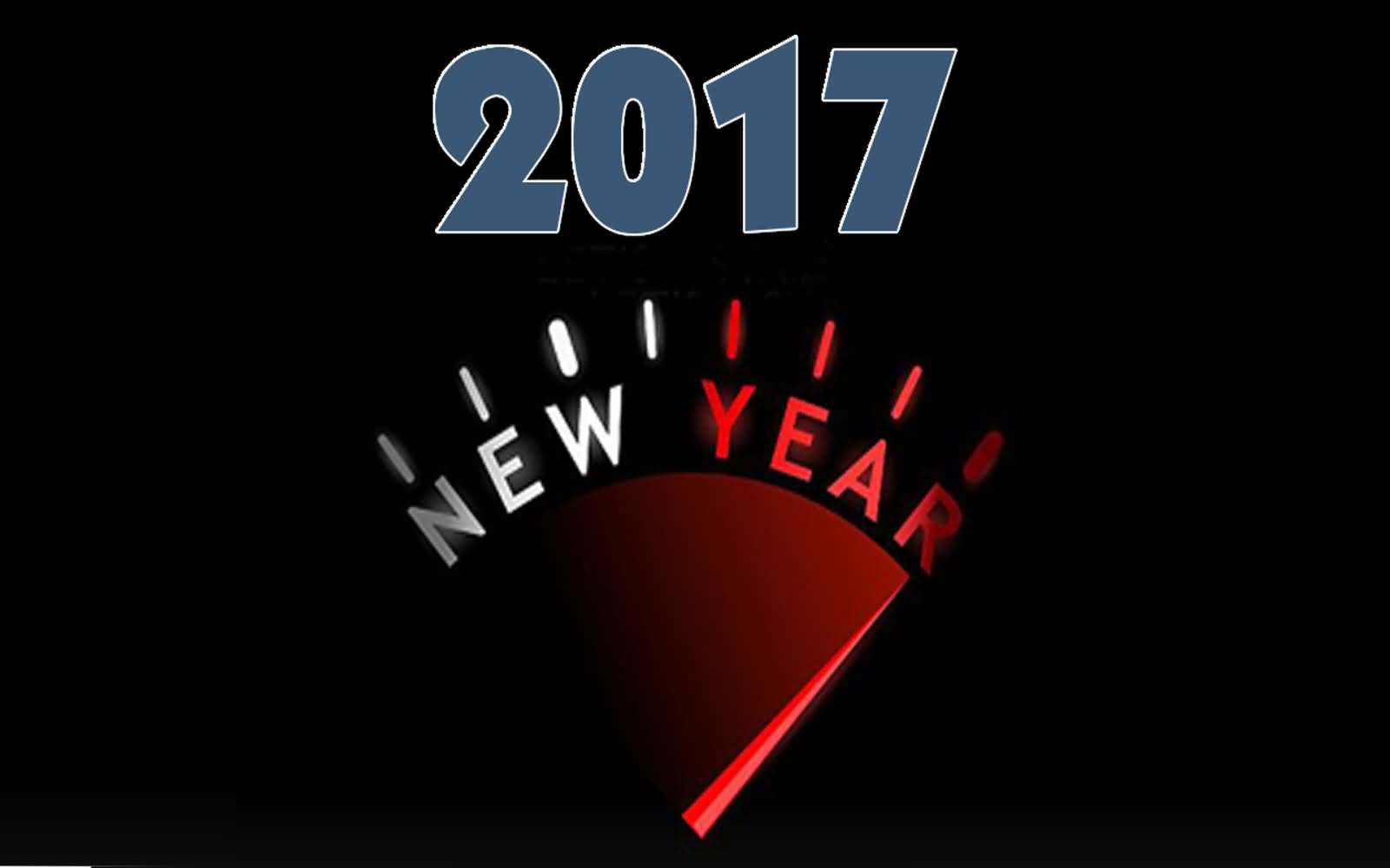 2017 New Year Wishes Meter