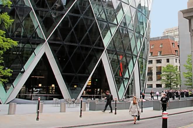 30 St Mary Axe Known At The Gherkin
