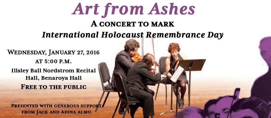 A Concert To Mark International Holocaust Remembrance Day