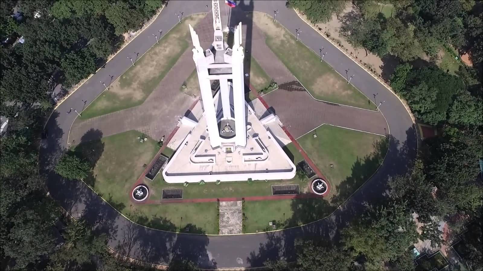 Adorable Aerial View Of Quezon Memorial Shrine