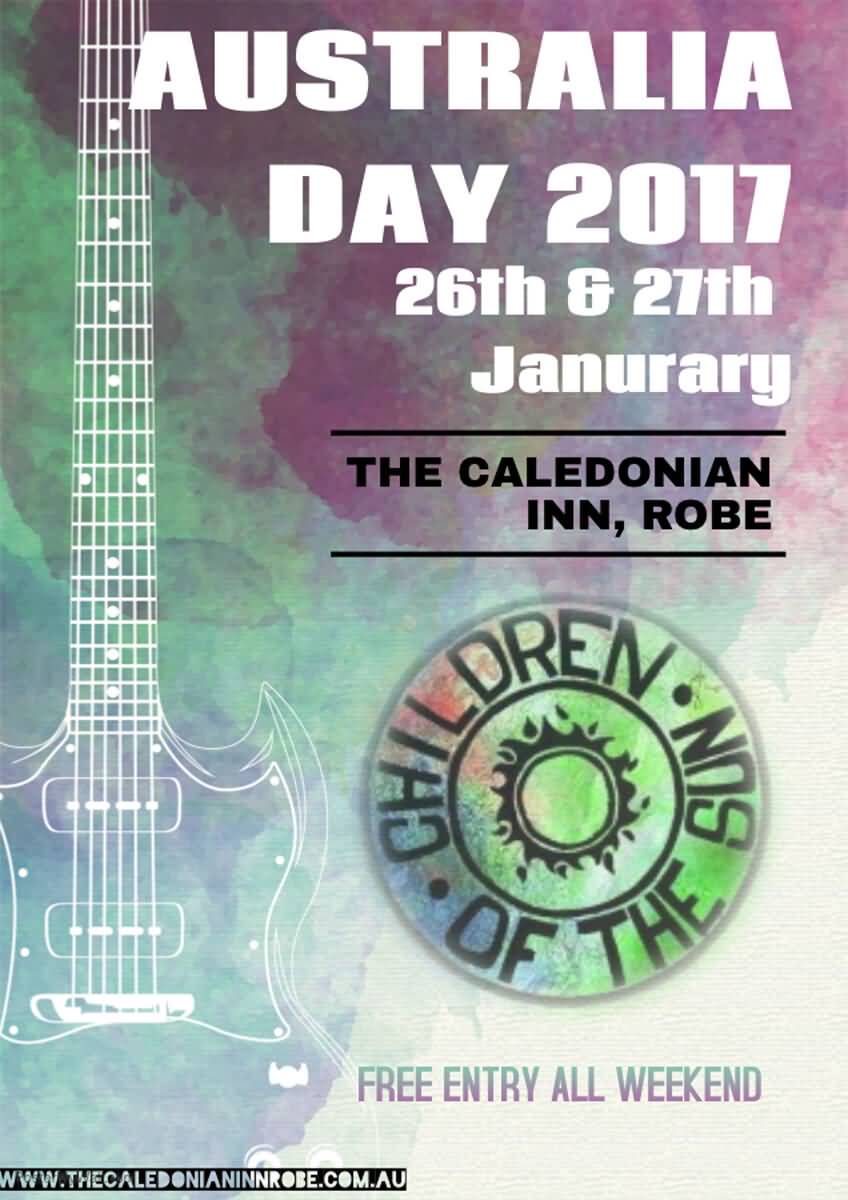 Australia Day 2017 26th & 27th January Poster