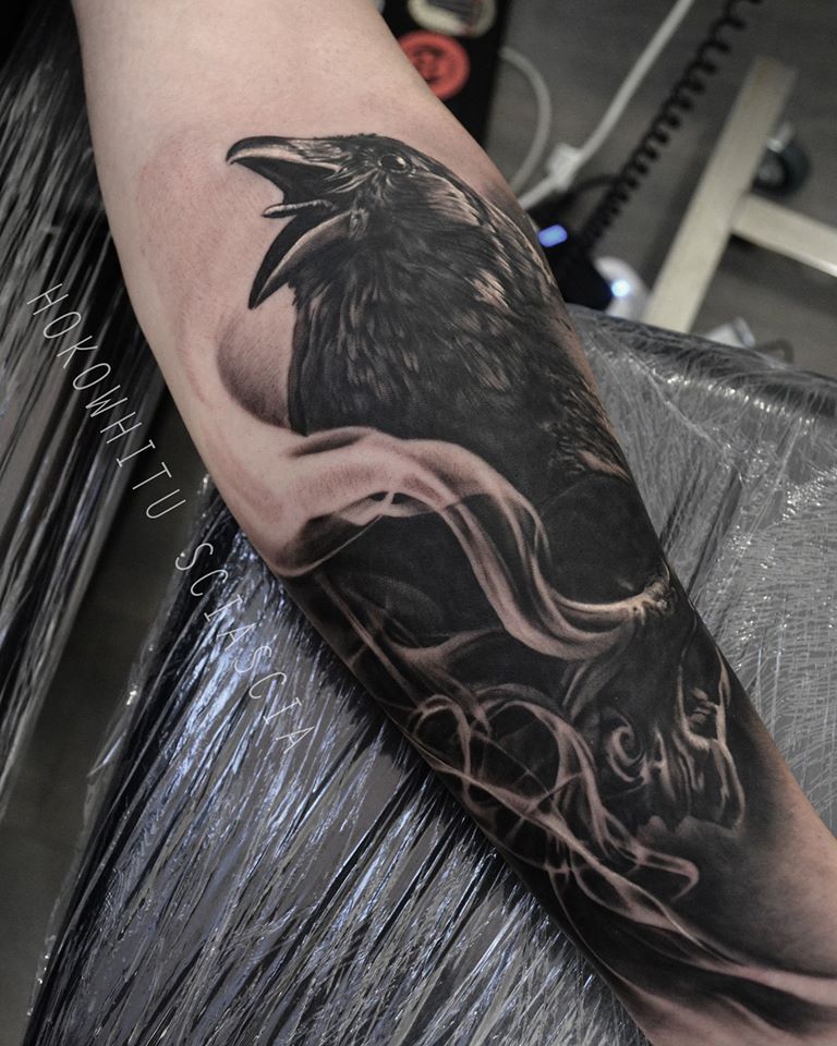 crow tattoo 33