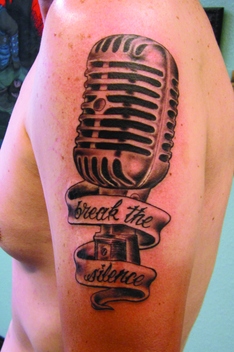 Microphone Tattoos 