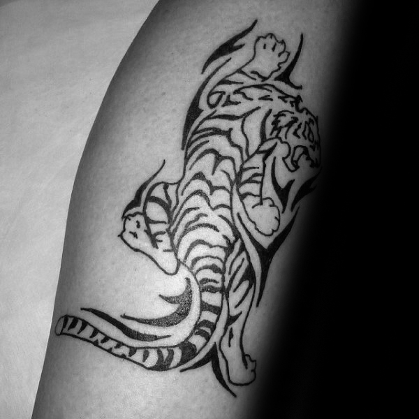 33+ Tribal Tiger Tattoos Designs And Pictures
