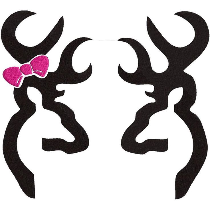 Browning Deer Couple Tattoo Design