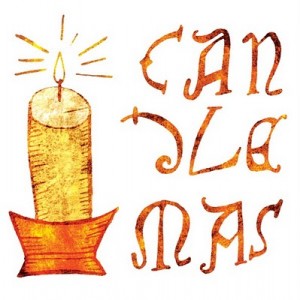 Candlemas Candle Clipart