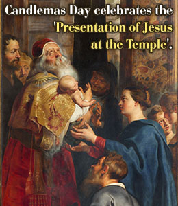 Candlemas Day Celebrates The Presentation Of Jesus At The Temple