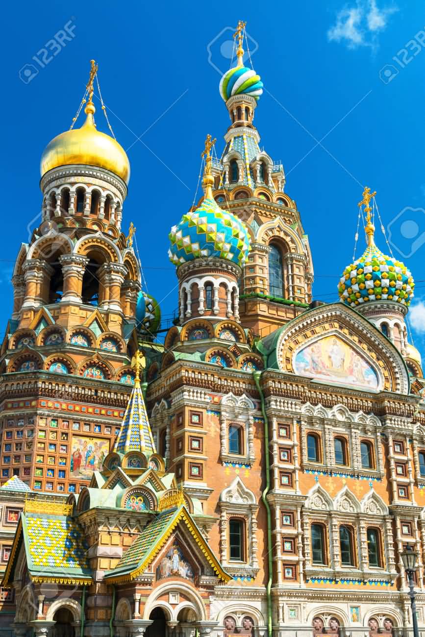 Cathedral Of The Resurrection Of Christ In Saint Petersburg, Russia