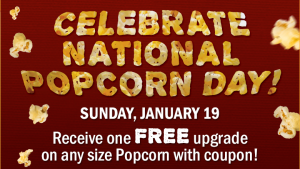 Celebrate National Popcorn Day