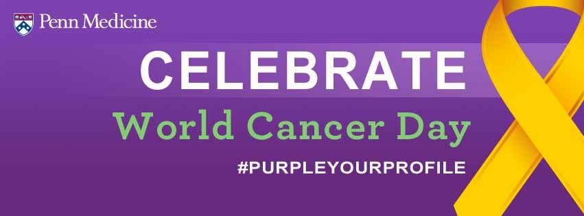 Celebrate World Cancer Day Purple Your Profile