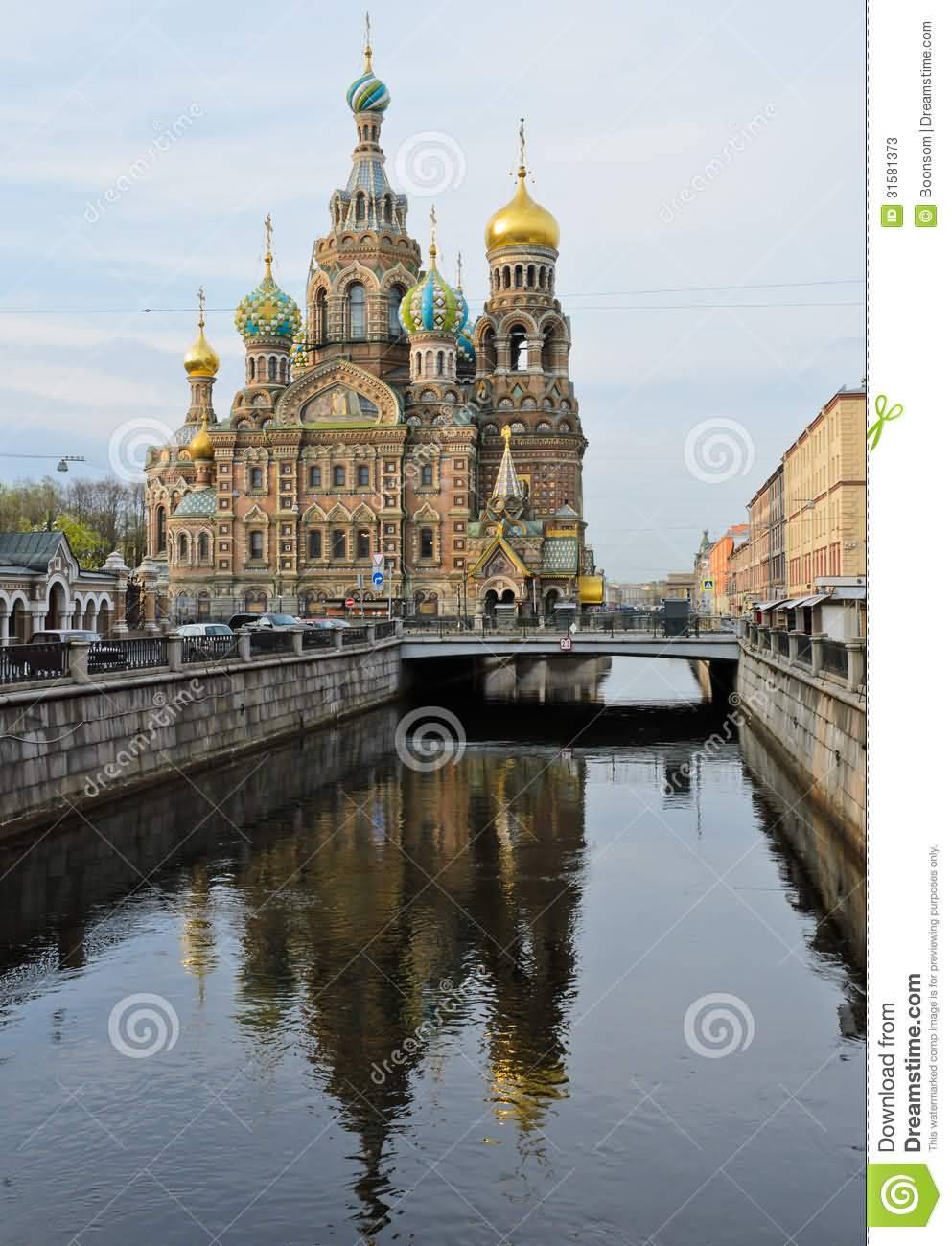 Church Of The Savior On Blood And Griboyedov Canal