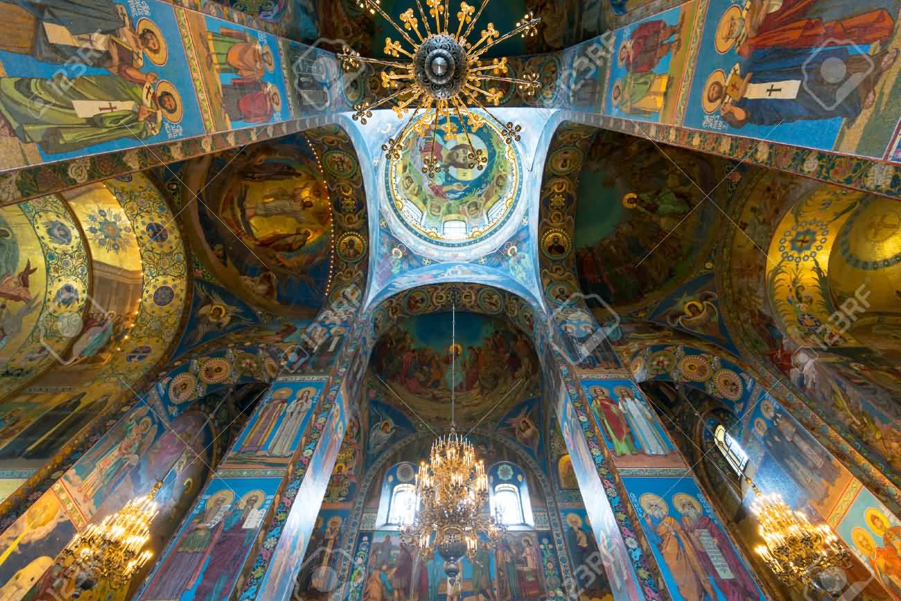 Church Of The Savior On Blood Inside View Image