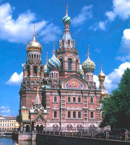 Church Of The Savior On Blood Outside Image