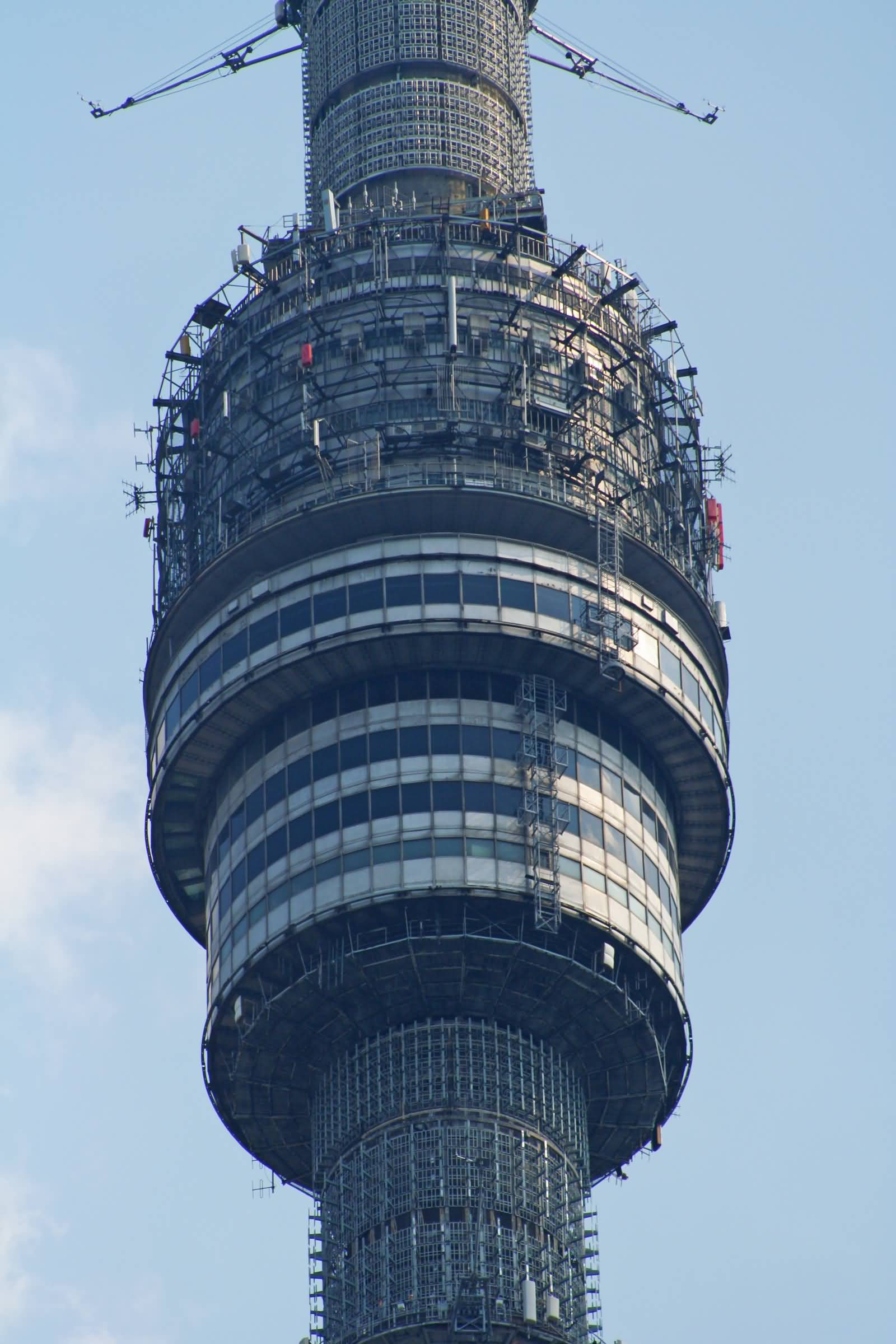 Closeup Of The Ostankino Tower