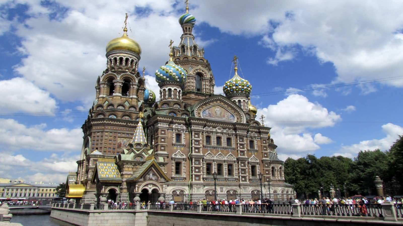 Exterior Image Of The Church Of The Savior On Blood