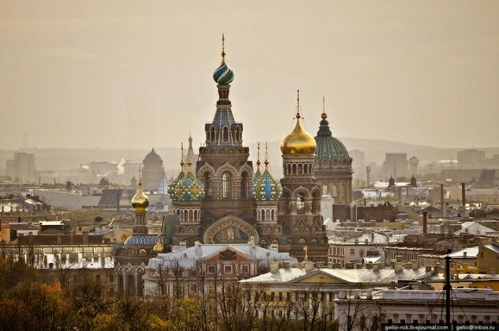 Far View Of The Church Of The Savior On Blood