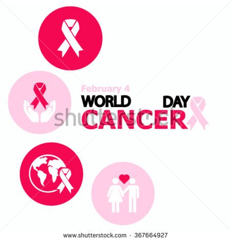 February 4 World Cancer Day Illustration