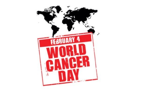 February 4 World Cancer Day World Map