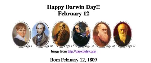 Happy Darwin Day February 12