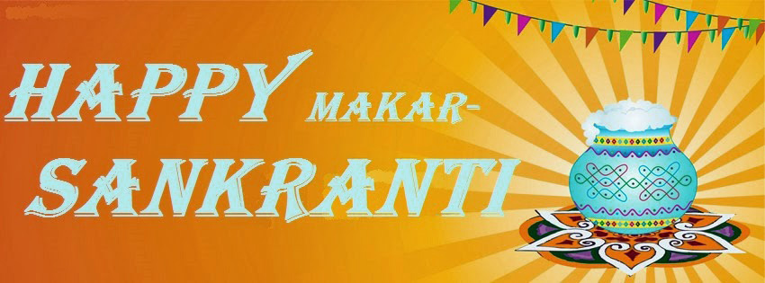 Happy Makar Sankranti Facebook Cover Photo