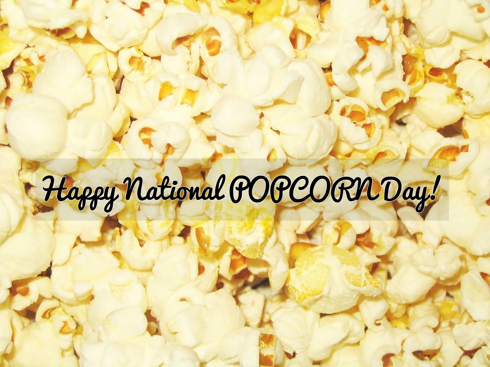 Happy National Popcorn Day 2017