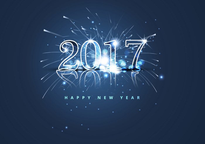 Happy New Year 2017 Fire Crackers