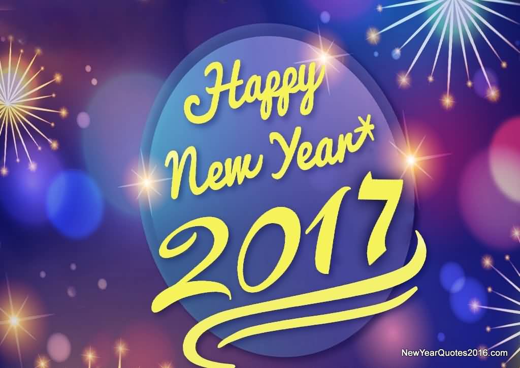 Happy New Year 2017 To You