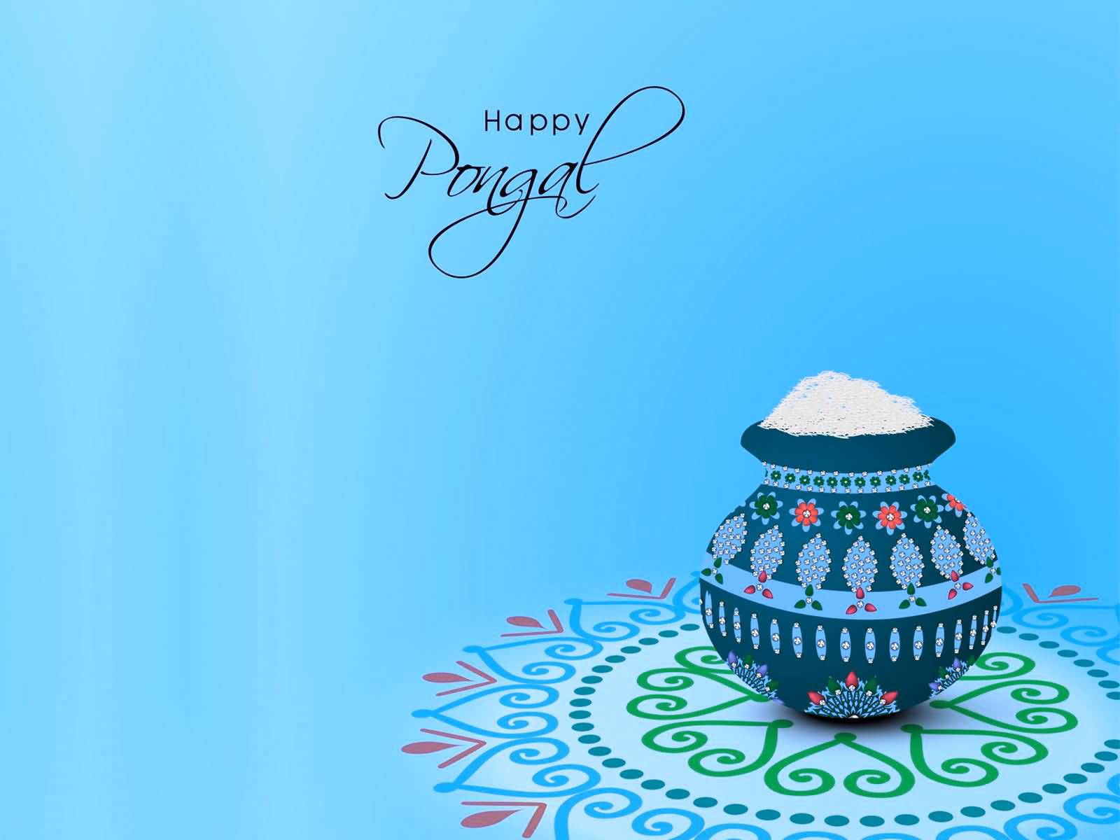 Happy Pongal Wishes Wallpaper