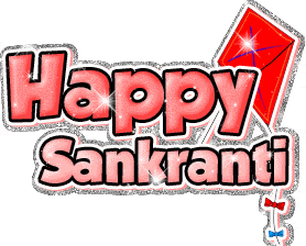 Happy Sankranti Glitter Wishes